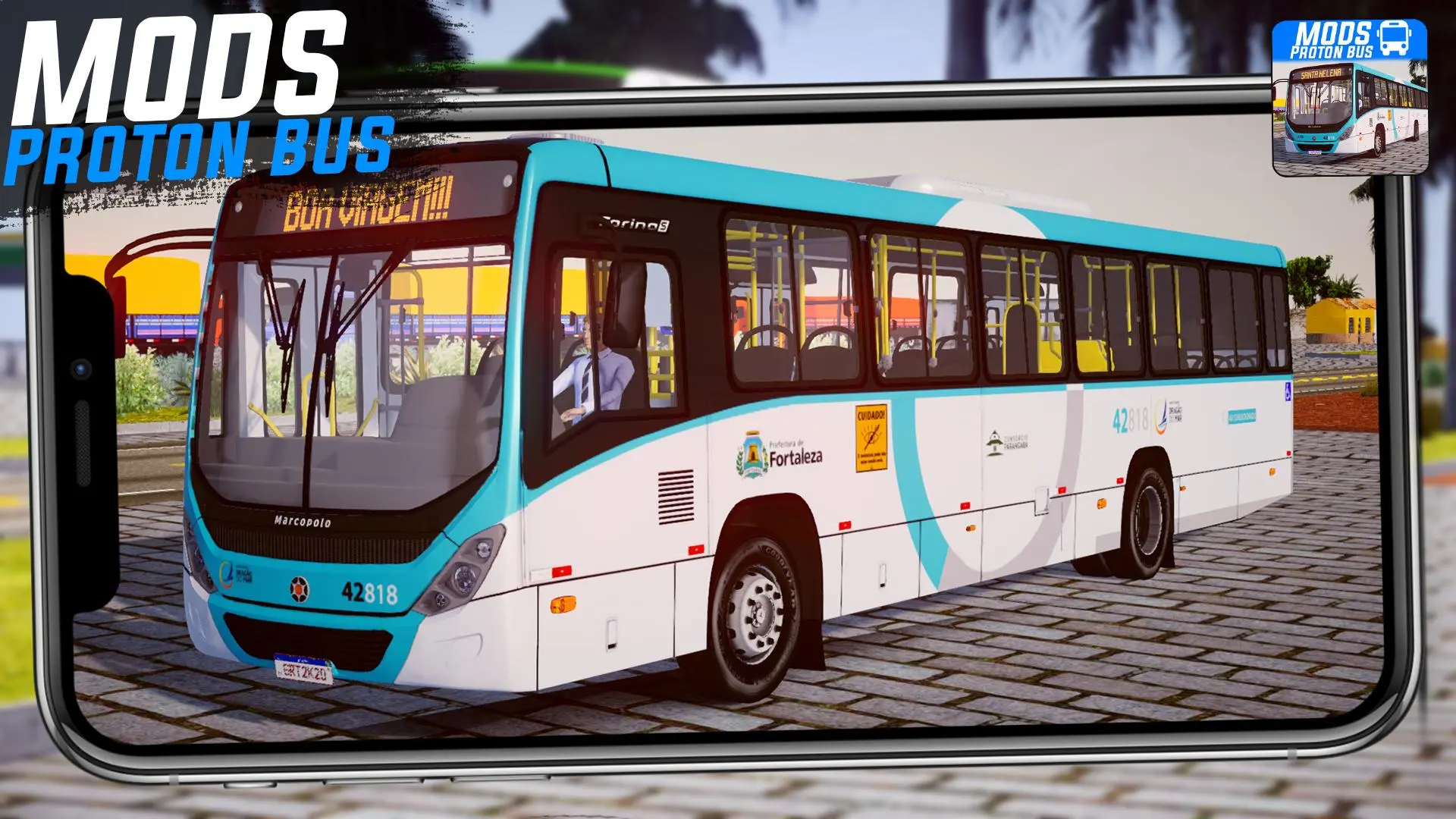 Baixe Mods Urbano - Proton Bus no PC