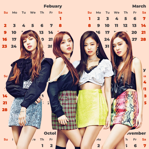 Blackpink Calendar Widget