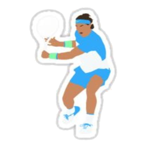 Stickers - iconos Rafa Nadal