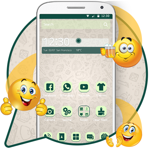 Launcher Theme for Whatsapp