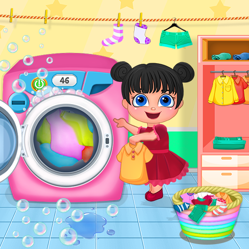 母婴护理洗衣节 - 妈妈模拟器游戏