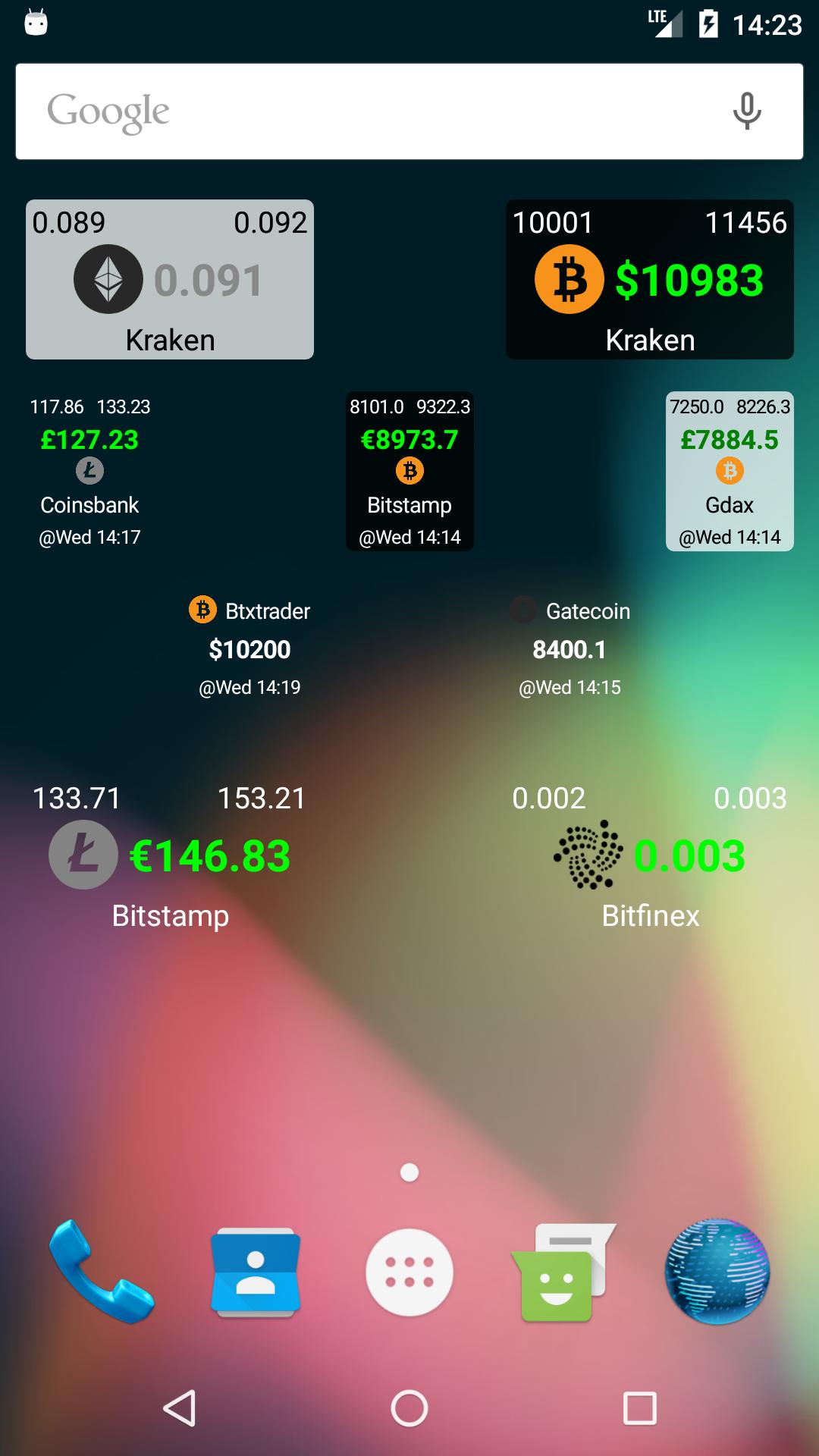 Download Bitcoin Ticker Widget Android On PC