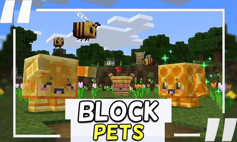 Download Block Pets Mod Minecraft PE android on PC