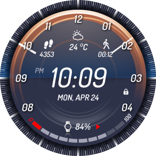 Cluster Watch Face