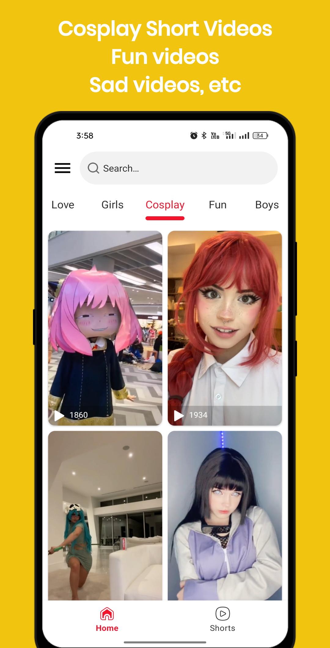 Download Anime Video Status android on PC