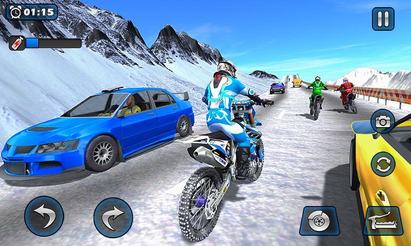 Baixar e jogar jogo de moto 3d - jogos de corrida motocross no PC com MuMu  Player