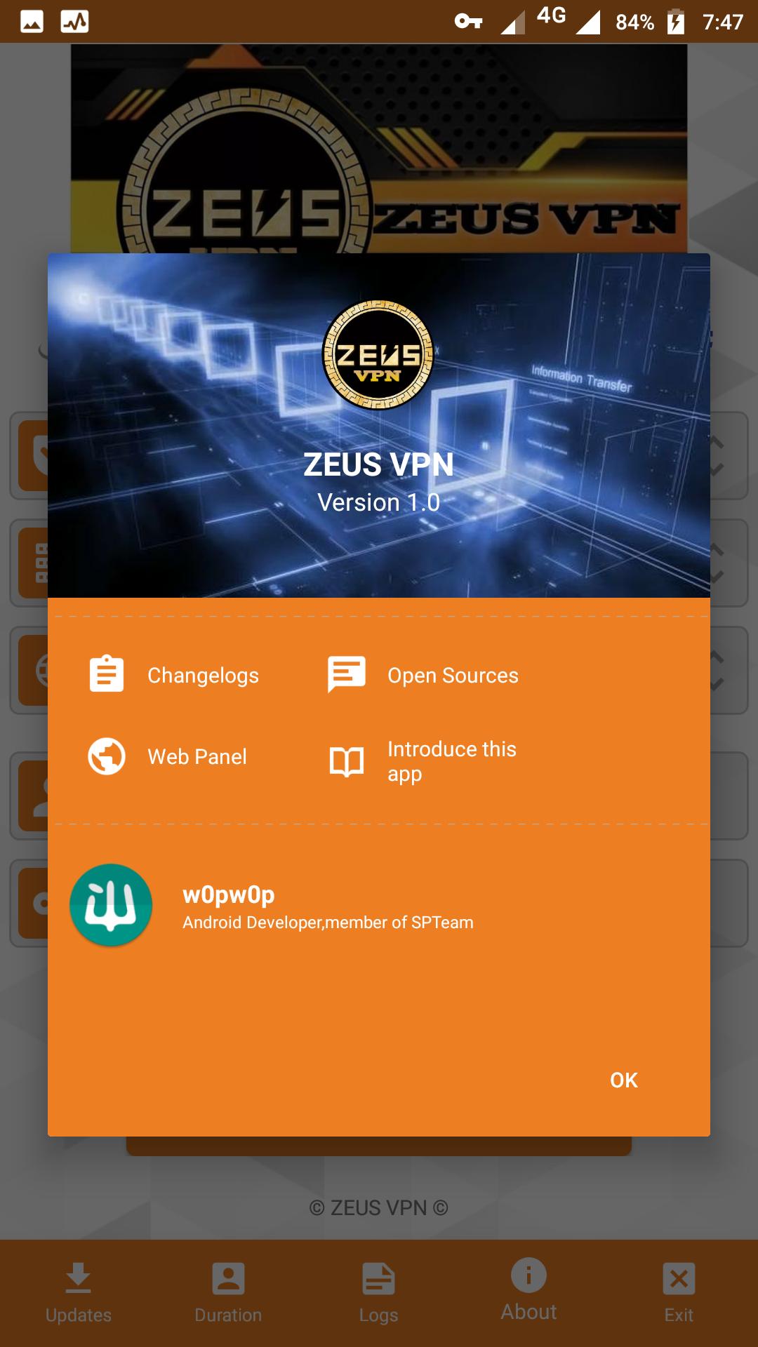 Download ZEUS VPN OFFICIAL android on PC