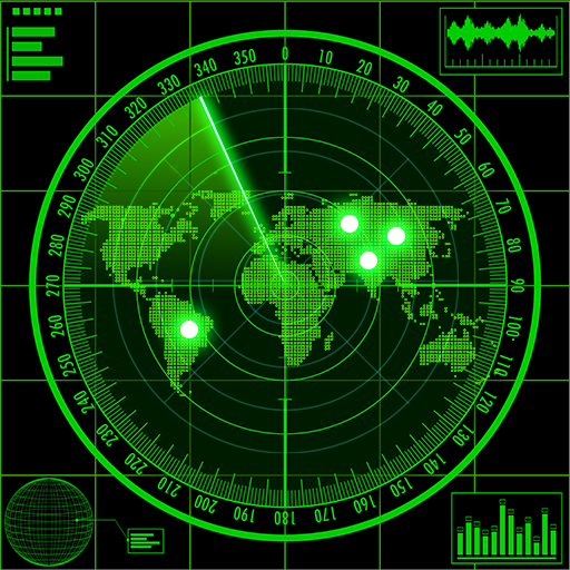 Radar locator UFO simulator