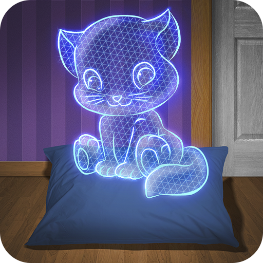 Hologram Kitten 3D Simulator