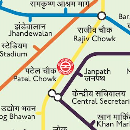 दिल्ली मेट्रो का नक्शा