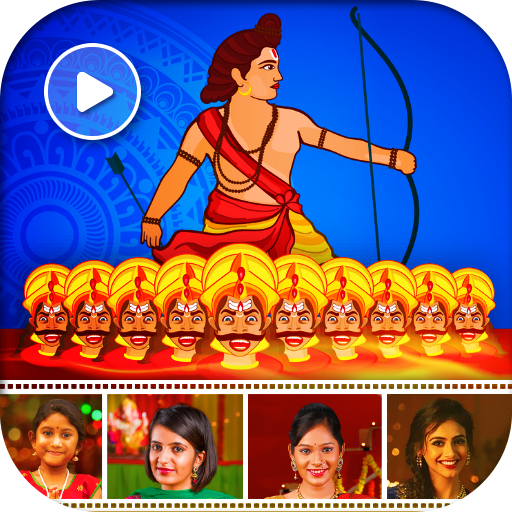 Dussehra Video Maker With Music