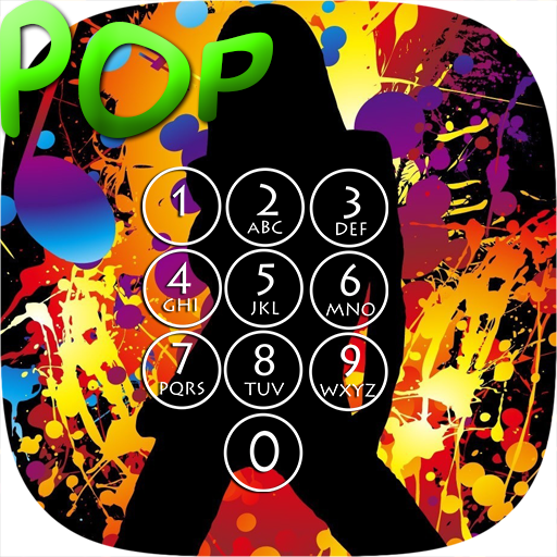 Pop Music Lock Screen