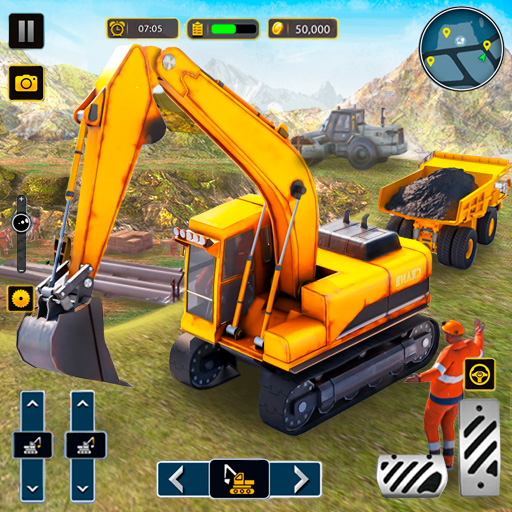 игра для детей трактор 3D JCB