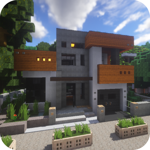 Map Modern House For Minecraft