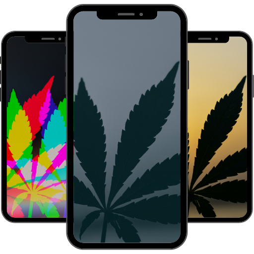 Live Neon Weed Live Wallpaper