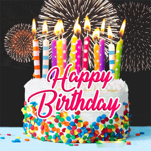 Feliz aniversário GIF