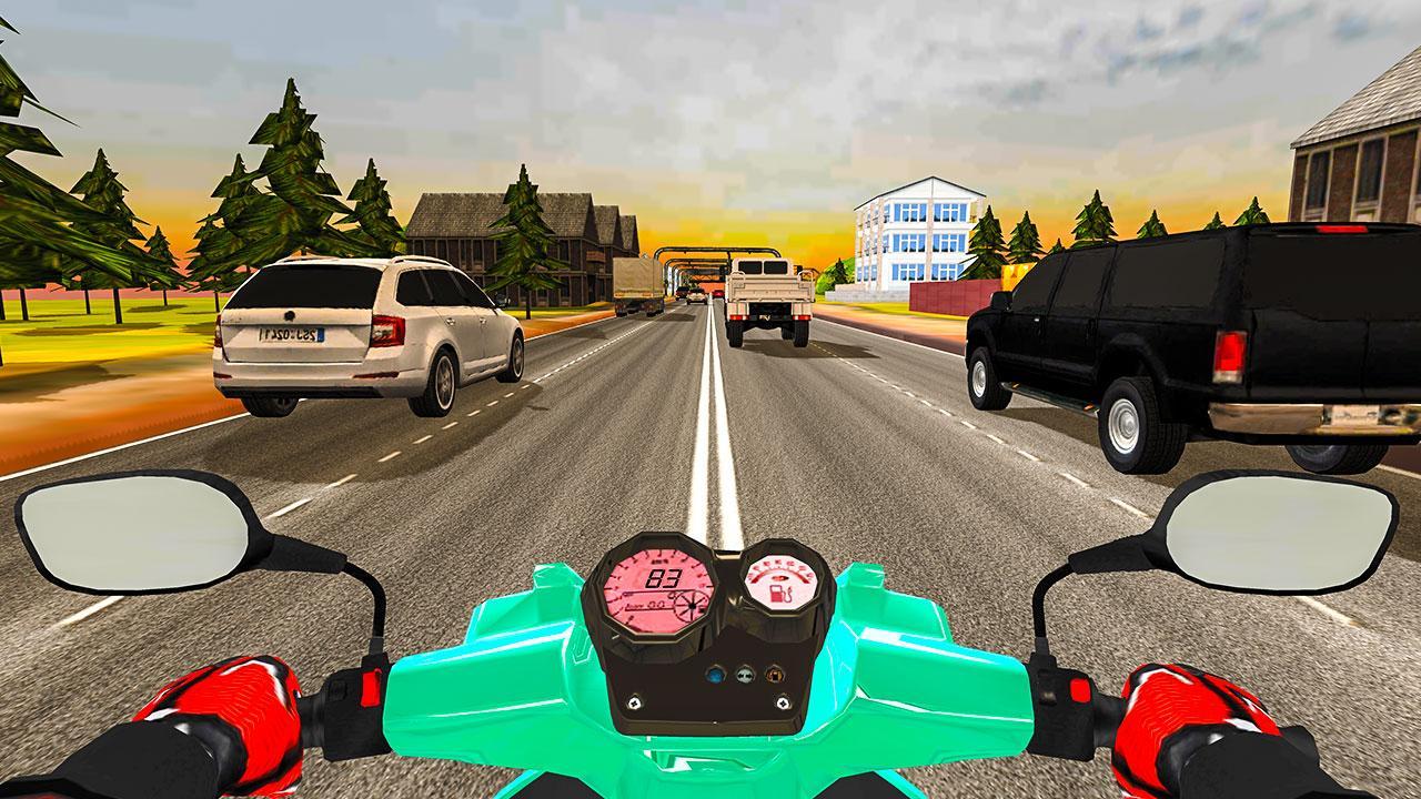 Скачать Highway Traffic Rider - 3D Bik на ПК | Официальный представитель  GameLoop