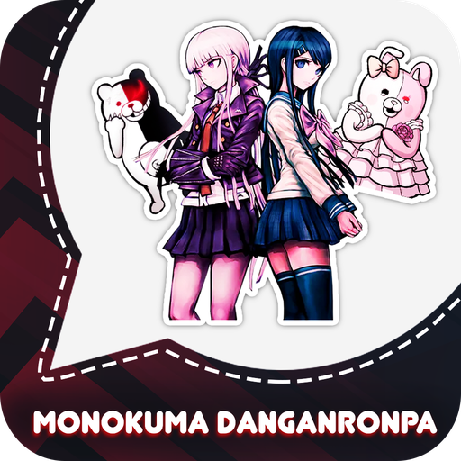 Monokuma Danganronpa Stickers For WhatsApp