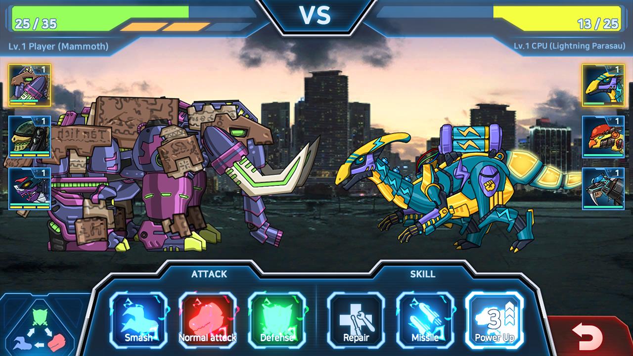 Download Dino Robot Battle Field: War android on PC