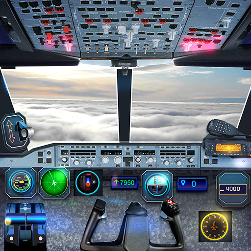 บนเครื่องบินนักบิน-เครื่อง sim
