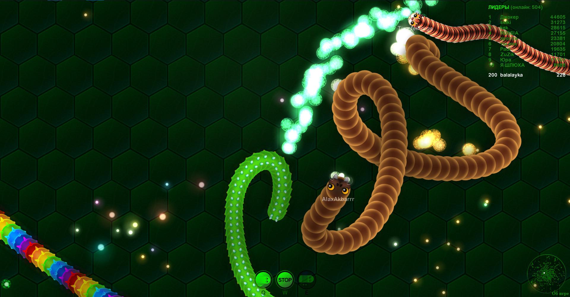 Download Wormax.io - worm battle android on PC