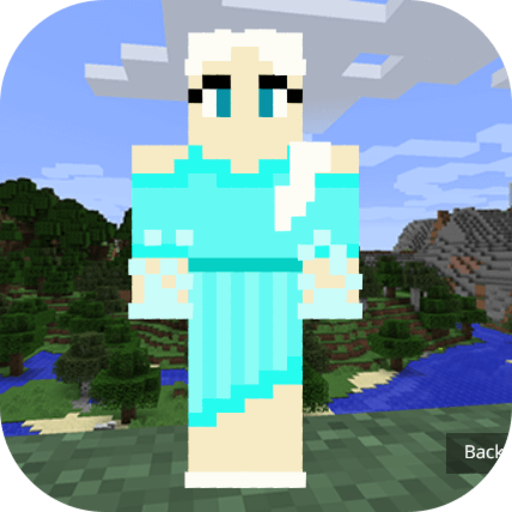 Elsa Frozen Skin for MCPE