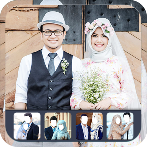 Hijab Wedding Photo Suit