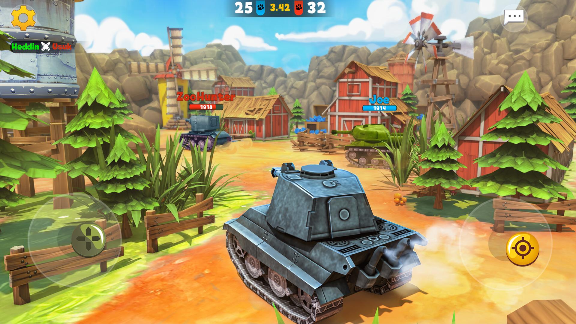 Download Zoo War: Battle Tank Games 3D android on PC