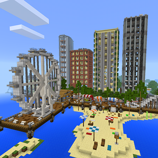 Peta kota untuk Minecraft PE
