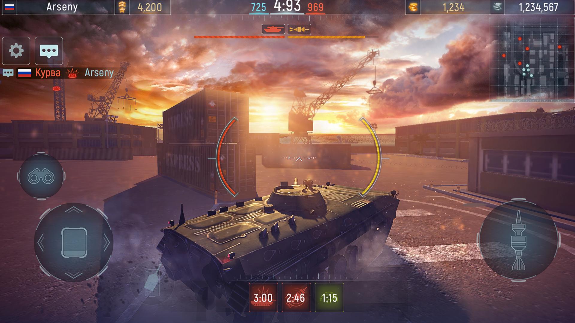 Скачать Modern Tanks：Танки Крутые Игры на ПК | Официальный представитель  GameLoop