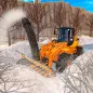 Excavator Salju Berat Nyata
