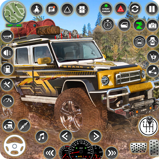 Lumpur Jeep Memandu Simulator