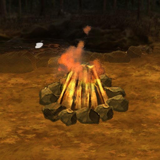 Sleeping Campfire