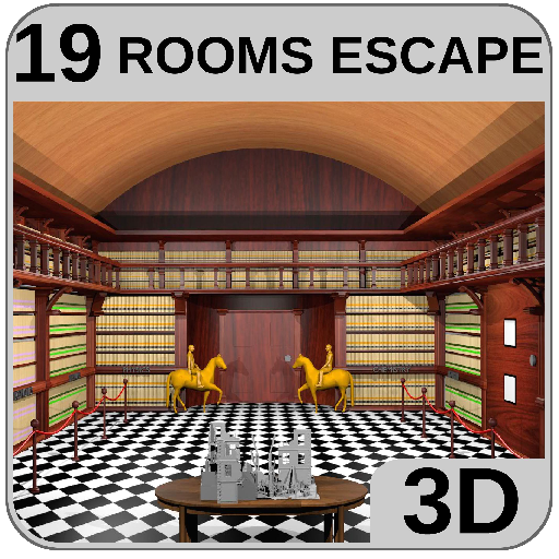 3D Escape Games-Puzzle Library