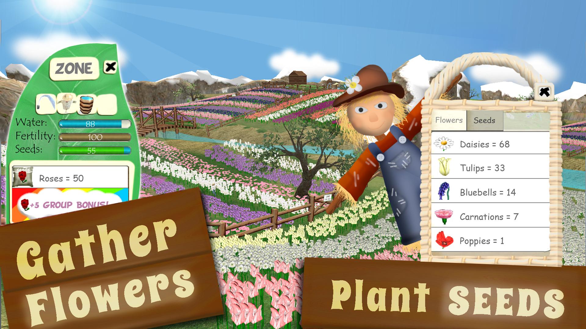 Скачать Petal Farm: Flower Builder 3D на ПК | Официальный представитель  GameLoop