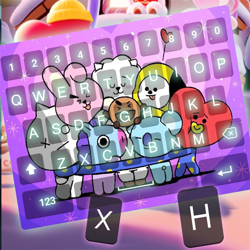 BT21 BTS Char Keyboard Theme