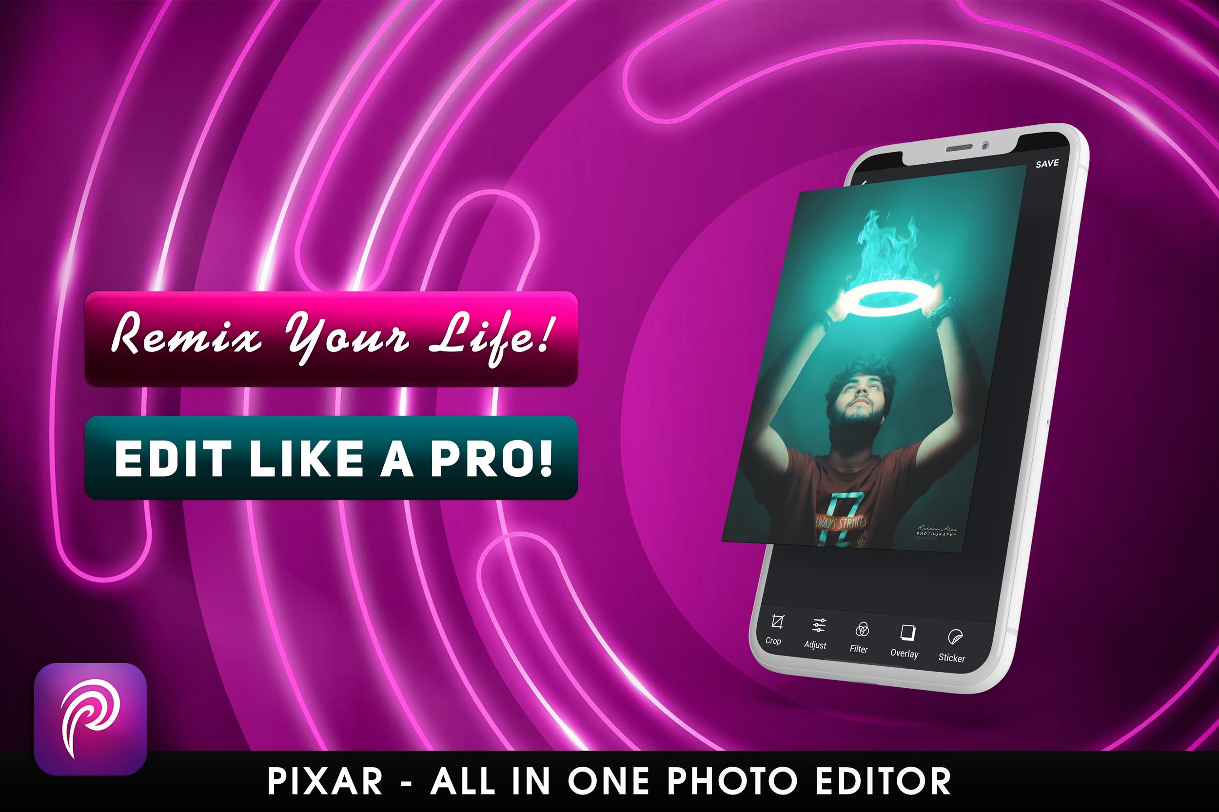 Скачать Pixar – Photo Editor, Collage на ПК | Официальный представитель  GameLoop