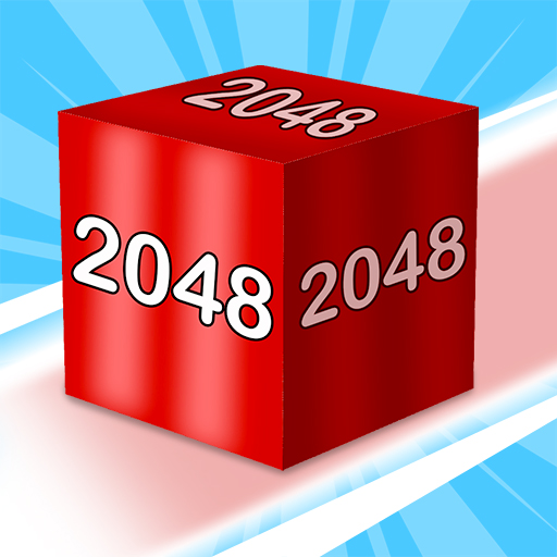 Chain merge 2048: 3D Cube game