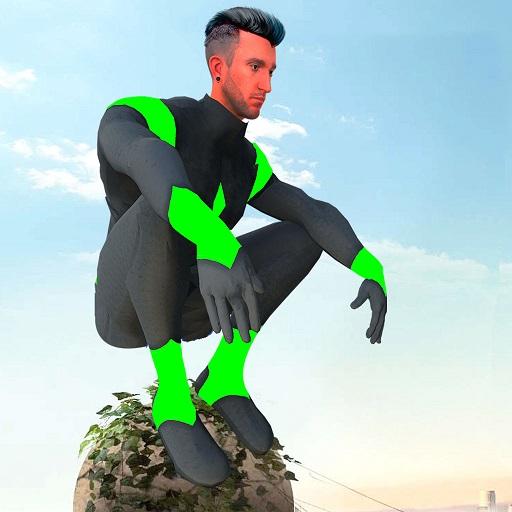 Green Rope Hero Crime City Gam