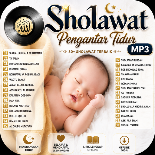Sholawat Pengantar Tidur Bayi