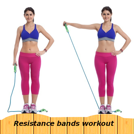 Resistance bands workout