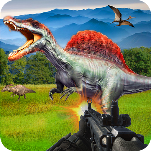 Dinossauros Hunter 3D 2019: Ilha da Sobrevivência