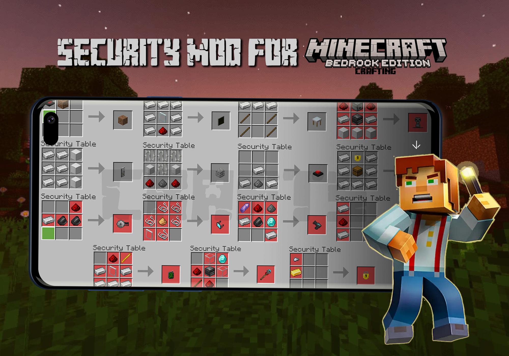 Скачать Security Mod For Minecraft PE на ПК | Официальный представитель  GameLoop