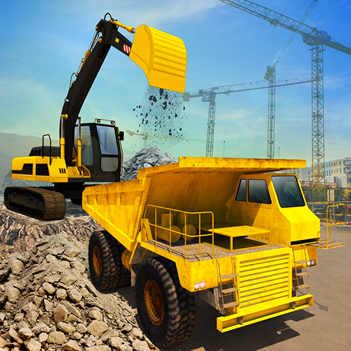 Construction City Excavator 3D