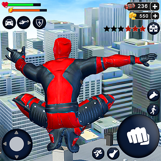 Spider Rope Hero Man Game