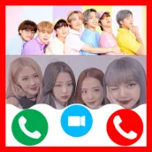 bts blackpink video call