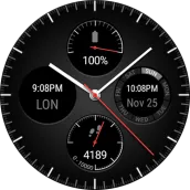 Wear Chronograph Watch Face