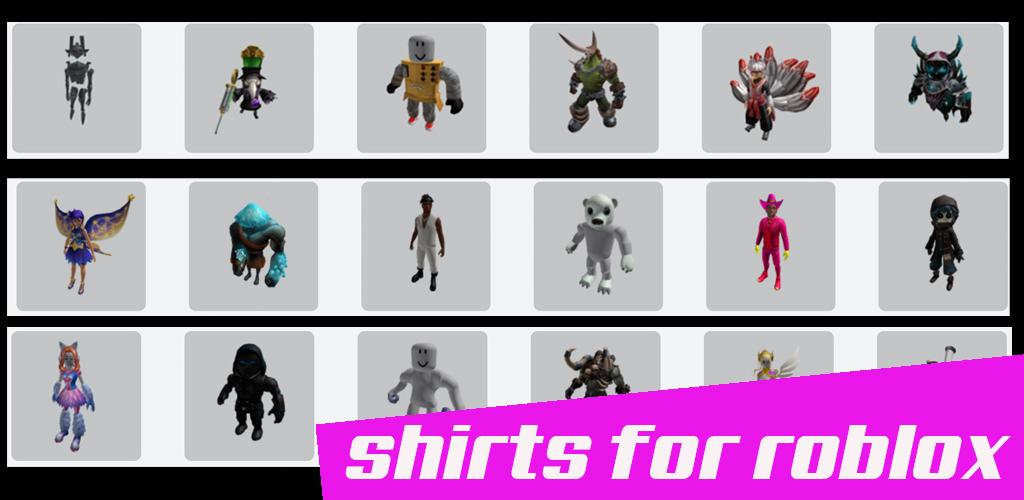 Download shirts skins for roblox android on PC