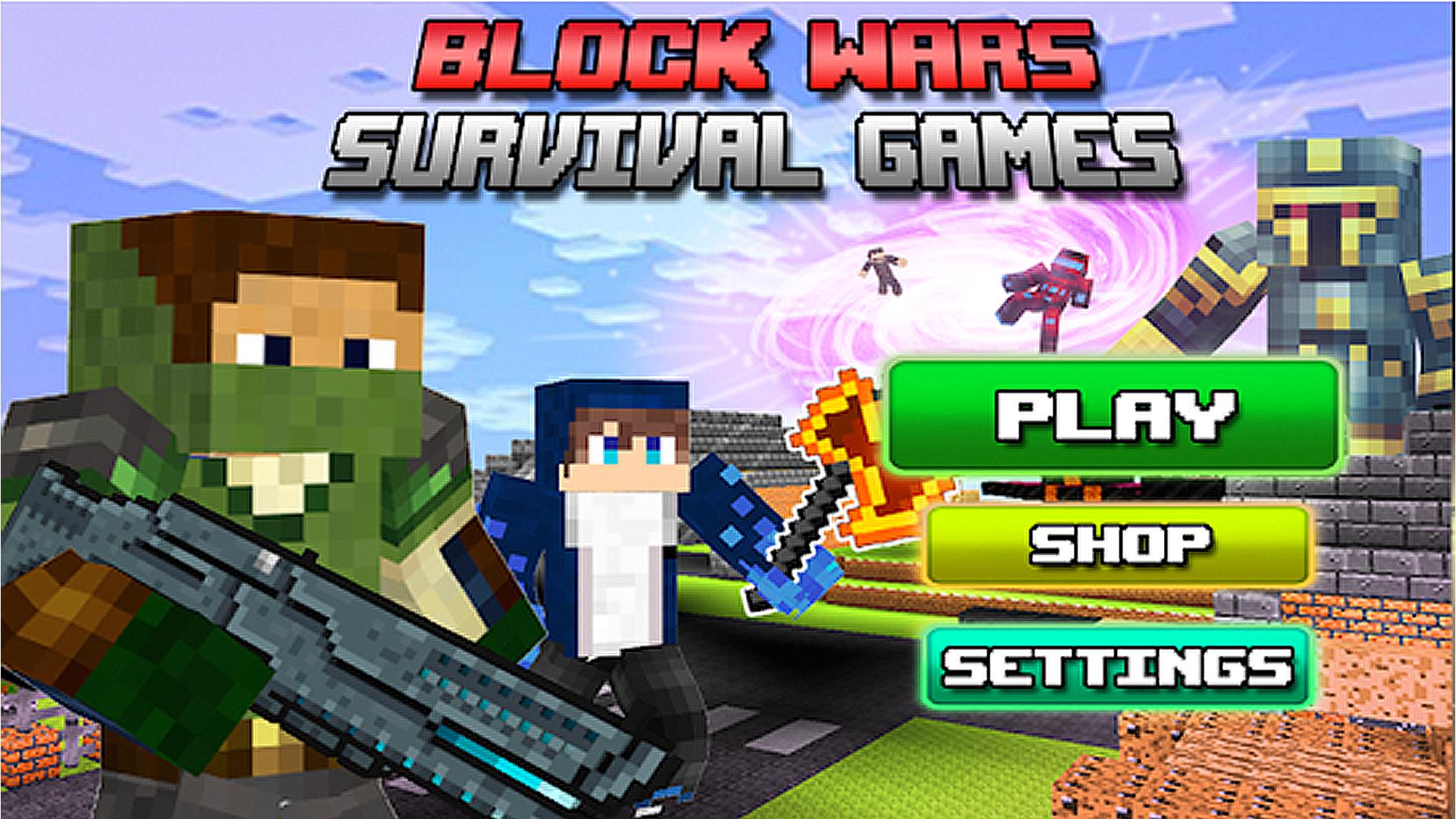 Скачать Block Wars Survival Games на ПК | Официальный представитель GameLoop