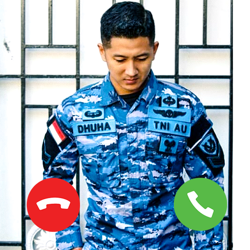 Video call tentara fake call